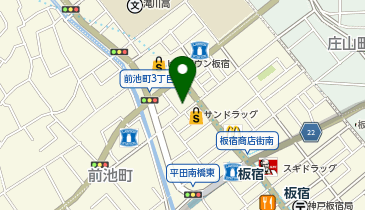 神戸ラーメン 第一旭 板宿店の地図画像