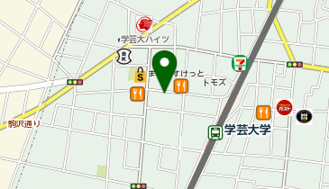 BEXBURGER(ベックスバーガー) 学芸大店の地図画像