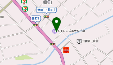 中国料理 麒麟の地図画像