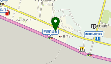 鶏笑 朝霞店の地図画像