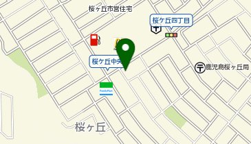 鶏笑 鹿児島桜ヶ丘店の地図画像