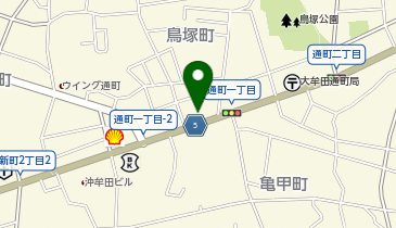 鶏笑 大牟田店の地図画像