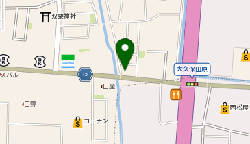 餃子の雪松 久御山店の地図画像