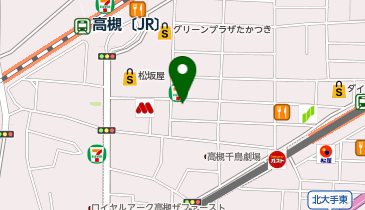 磯丸水産食堂 高槻店の地図画像