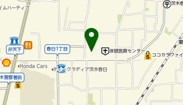 ドーミー茨木春日の地図画像