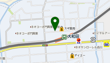 からあげやカリッジュ 大和田店の地図画像