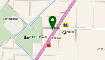 からあげやカリッジュ 久御山店麺屋うまかの地図画像