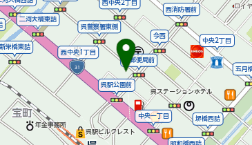 からあげやカリッジュ 呉駅前店の地図画像