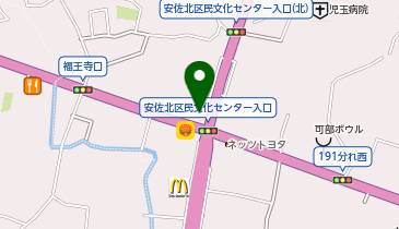 からあげやカリッジュ 可部店の地図画像