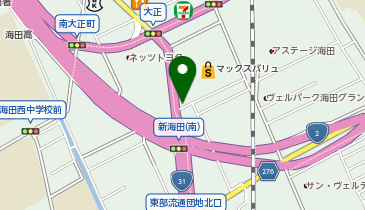 からあげやカリッジュ 海田店の地図画像