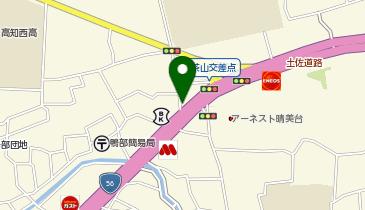 からあげやカリッジュ 高知土佐道路店の地図画像