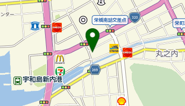 からあげやカリッジュ 宇和島店の地図画像