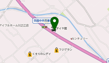 からあげやカリッジュ 四国中央の地図画像