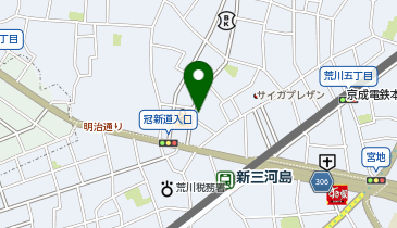 こどもタマヒメデン 東京・荒川店の地図画像