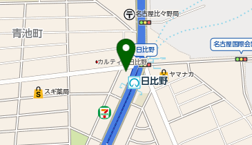 フロレスタ 日比野駅前店の地図画像