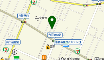 一本堂 吉祥寺東町店の地図画像