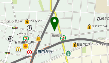 東京からあげ専門店 あげたて自由が丘駅前店の地図画像