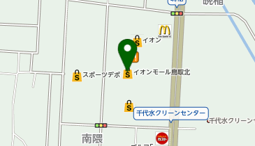 AVENUE(アヴェニュー) イオンモール鳥取北店の地図画像