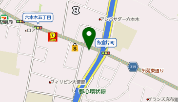 六本木BIGHOUSE(ビッグハウス)の地図画像