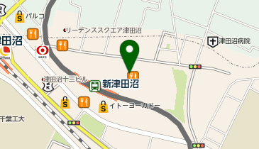 ハイド・アンド・シーク イオンモール津田沼店の地図画像