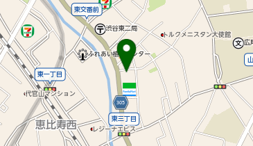 さわやか信用金庫 渋谷支店の地図画像