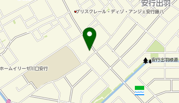 安行もり接骨院の地図画像