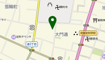 足利叢林の地図画像