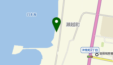 瀬越(サーフスポット)の地図画像