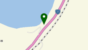 小砂川(サーフスポット)の地図画像