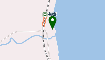 有家(サーフスポット)の地図画像
