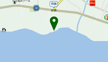 飯岡マンション下(サーフスポット)の地図画像