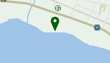 飯岡信号下(サーフスポット)の地図画像