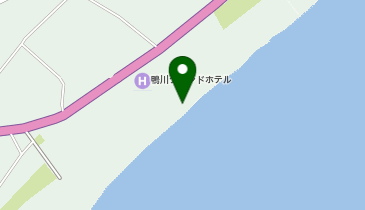 グランドホテル下(サーフスポット)の地図画像