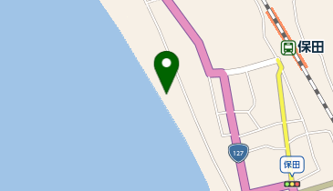 保田(サーフスポット)の地図画像
