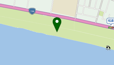 湘洋中前(サーフスポット)の地図画像