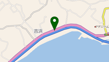 吉浜(サーフスポット)の地図画像