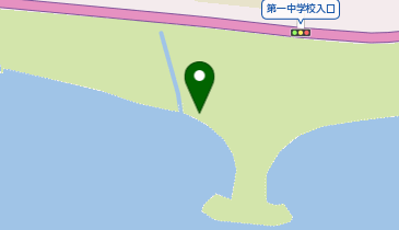 裏パーク(サーフスポット)の地図画像