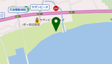 ショップ前(サーフスポット)の地図画像