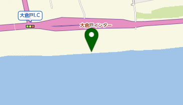 大倉戸(サーフスポット)の地図画像