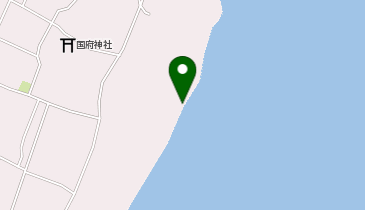 テトラ前(サーフスポット)の地図画像