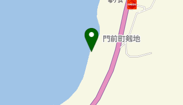 門前(サーフスポット)の地図画像