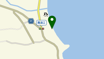 難波江(サーフスポット)の地図画像