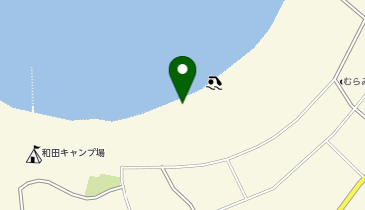 和田浜(サーフスポット)の地図画像