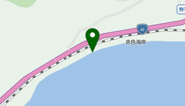 モーテル下(サーフスポット)の地図画像