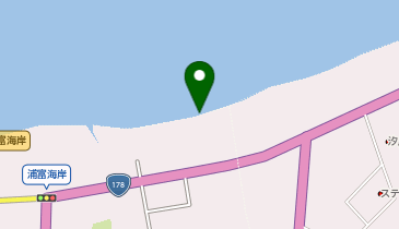 浦富(サーフスポット)の地図画像