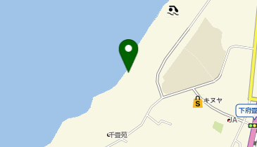 千畳(サーフスポット)の地図画像