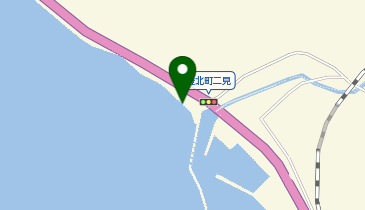 二見(サーフスポット)の地図画像