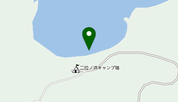 二位ノ浜(サーフスポット)の地図画像