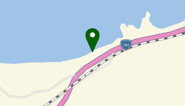 テトラ横(サーフスポット)の地図画像