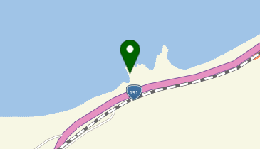 木与左側(サーフスポット)の地図画像